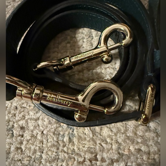 Mulberry Green heavy grain Alexa satchel - Picture 11 of 16